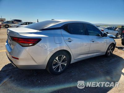 Trzecie zdjęcie samochodu z tyłu: 2023 NISSAN SENTRA SV VIN:3N1AB8CV8PY301784 - miniatura