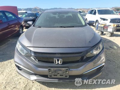 Piąte zdjęcie samochodu w środku: 2019 HONDA CIVIC LX VIN:19XFC2F61KE200727 - miniatura