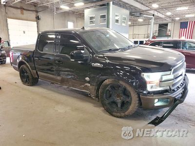 Czwarte zdjęcie samochodu z boku: 2020 FORD F150 SUPERCREW VIN:1FTEW1E44LFA24681 - miniatura