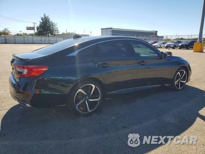 Trzecie zdjęcie samochodu z tyłu: 2021 HONDA ACCORD SPORT SE VIN:1HGCV1F49MA057376 - miniatura