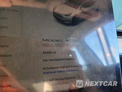 Zdjęcie 9 z 13 samochodu: 2023 TESLA MODEL Y VIN:7SAYGDEF6PF588892 - miniatura