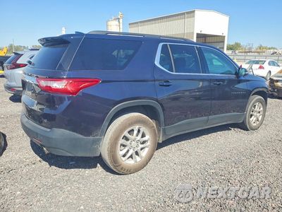 Trzecie zdjęcie samochodu z tyłu: 2020 CHEVROLET TRAVERSE LT VIN:1GNERGKW9LJ152192 - miniatura