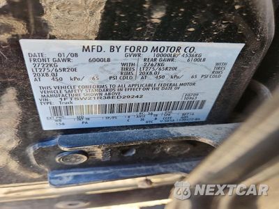 Zdjęcie 12 z 12 samochodu: 2008 FORD F250 SUPER DUTY VIN:1FTSW21R38ED29242 - miniatura