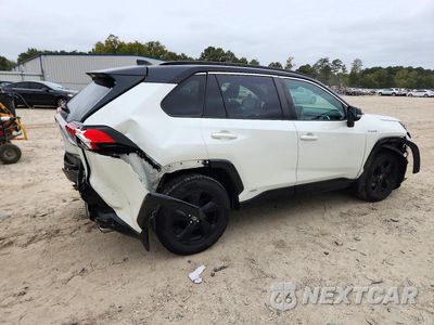 Trzecie zdjęcie samochodu z tyłu: 2021 TOYOTA RAV4 XSE VIN:4T3E6RFV6MU041181 - miniatura