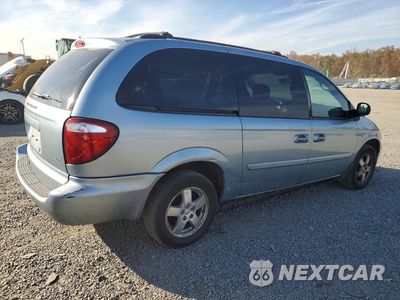 Trzecie zdjęcie samochodu z tyłu: 2006 DODGE GRAND CARAVAN SXT VIN:2D4GP44L06R892287 - miniatura