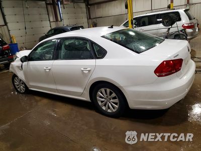 Drugie zdjęcie samochodu z przodu: 2014 VOLKSWAGEN PASSAT S VIN:1VWAT7A32EC097833 - miniatura