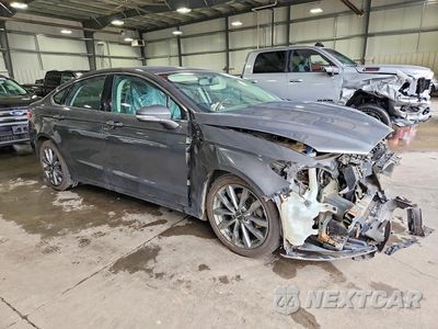 Czwarte zdjęcie samochodu z boku: 2015 FORD FUSION SE VIN:3FA6P0T9XFR259173 - miniatura