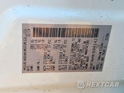 Zdjęcie 14 z 15 samochodu: 2024 NISSAN ROGUE SV VIN:5N1BT3BA4RC694142 - miniatura