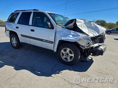 Czwarte zdjęcie samochodu z boku: 2003 CHEVROLET TRAILBLAZER LS VIN:1GNDS13SX32270710 - miniatura