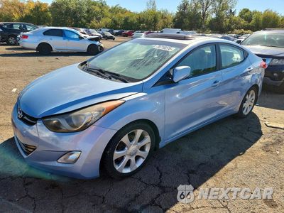 2013 HYUNDAI ELANTRA LIMITED KMHDH4AE9DU505931 - główne zdjęcie licytacji z USA - miniatura