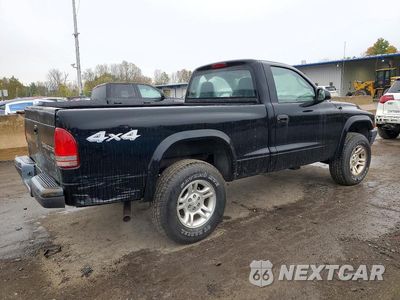 Trzecie zdjęcie samochodu z tyłu: 2003 DODGE DAKOTA SXT VIN:1D7GG16X63S158491 - miniatura