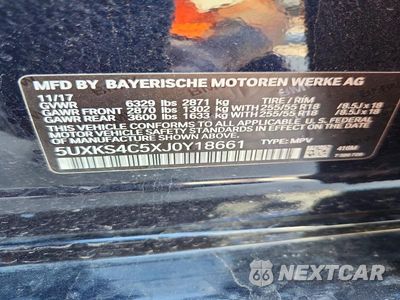 Zdjęcie 13 z 13 samochodu: 2018 BMW X5 XDRIVE35D VIN:5UXKS4C5XJ0Y18661 - miniatura