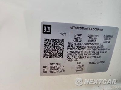 Zdjęcie 14 z 14 samochodu: 2025 BUICK ENVISTA PREFERRED VIN:KL47LAEP1SB020860 - miniatura