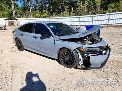 Czwarte zdjęcie samochodu z boku: 2026 HONDA CIVIC SPORT VIN:2HGFE2F55TH519301 - miniatura