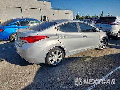 Trzecie zdjęcie samochodu z tyłu: 2012 HYUNDAI ELANTRA LIMITED VIN:KMHDH4AE0CU196817 - miniatura