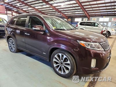 Czwarte zdjęcie samochodu z boku: 2014 KIA SORENTO BASE VIN:5XYKWDA74EG453890 - miniatura