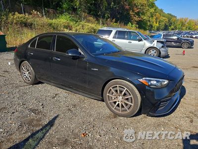 Czwarte zdjęcie samochodu z boku: 2025 MERCEDES-BENZ C 43 AMG VIN:W1KAF8HB7SR256616 - miniatura