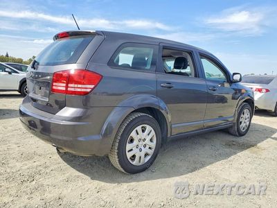 Trzecie zdjęcie samochodu z tyłu: 2015 DODGE JOURNEY SE VIN:3C4PDCAB9FT699855 - miniatura
