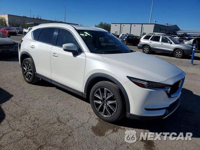 Czwarte zdjęcie samochodu z boku: 2018 MAZDA CX-5 GRAND TOURING VIN:JM3KFADM3J1467829 - miniatura