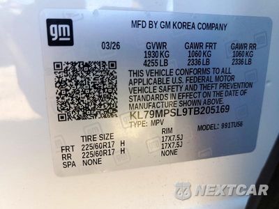 Zdjęcie 13 z 13 samochodu: 2026 CHEVROLET TRAILBLAZER LT VIN:KL79MPSL9TB205169 - miniatura