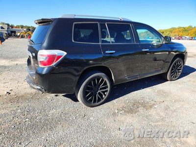 Trzecie zdjęcie samochodu z tyłu: 2009 TOYOTA HIGHLANDER HYBRID LIMITED VIN:JTEEW44A392034798 - miniatura