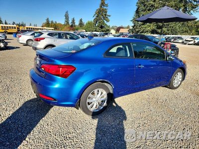 Trzecie zdjęcie samochodu z tyłu: 2014 KIA FORTE KOUP EX VIN:KNAFX6A89E5236828 - miniatura