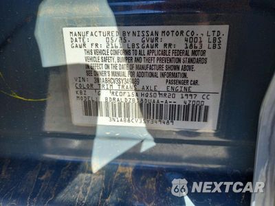 Zdjęcie 13 z 13 samochodu: 2025 NISSAN SENTRA SV VIN:3N1AB8CV3SY349489 - miniatura