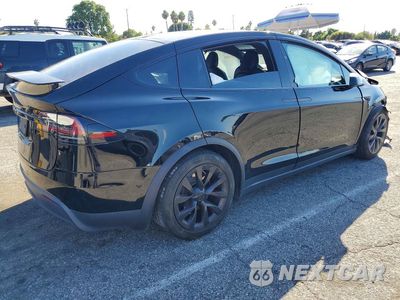 Trzecie zdjęcie samochodu z tyłu: 2022 TESLA MODEL X VIN:7SAXCBE57NF363087 - miniatura