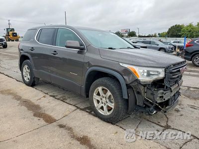Czwarte zdjęcie samochodu z boku: 2019 GMC ACADIA SLE VIN:1GKKNKLA6KZ133617 - miniatura