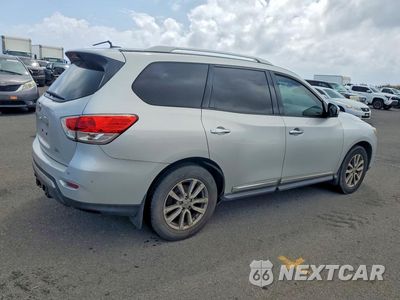 Trzecie zdjęcie samochodu z tyłu: 2015 NISSAN PATHFINDER SL VIN:5N1AR2MN1FC625876 - miniatura