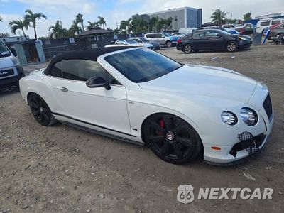 Czwarte zdjęcie samochodu z boku: 2015 BENTLEY CONTINENTAL GT V8 S VIN:SCBGH3ZA4FC050432 - miniatura