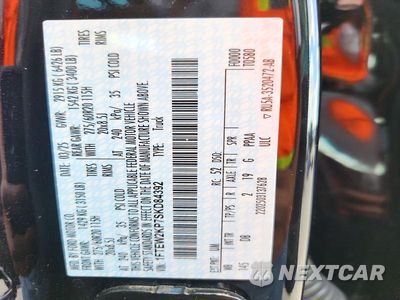 Zdjęcie 12 z 12 samochodu: 2025 FORD F150 STX VIN:1FTEW2KP7SKD84392 - miniatura