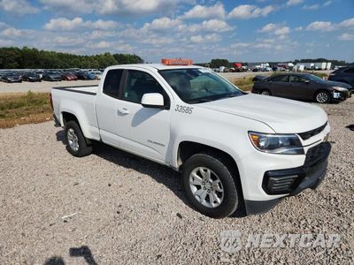 Czwarte zdjęcie samochodu z boku: 2021 CHEVROLET COLORADO LT VIN:1GCHSCEA7M1291712 - miniatura