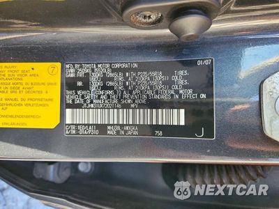 Zdjęcie 12 z 12 samochodu: 2007 LEXUS RX 400H VIN:JTJHW31UX72021146 - miniatura