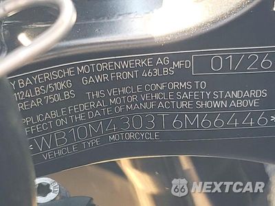 Zdjęcie 10 z 10 samochodu: 2026 BMW R 1300 RT VIN:WB10M4303T6M66446 - miniatura