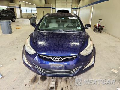 Piąte zdjęcie samochodu w środku: 2014 HYUNDAI ELANTRA LIMITED VIN:5NPDH4AE9EH513477 - miniatura