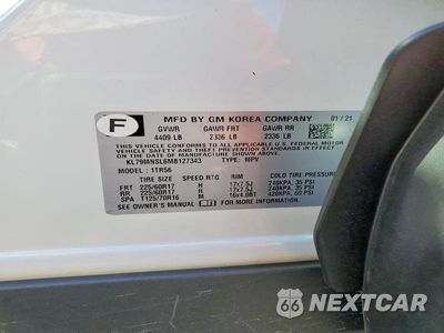 Zdjęcie 13 z 13 samochodu: 2021 CHEVROLET TRAILBLAZER LS VIN:KL79MNSL6MB127343 - miniatura
