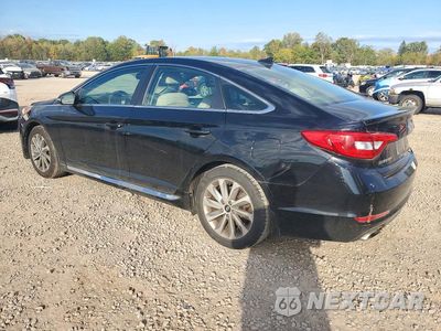 Drugie zdjęcie samochodu z przodu: 2017 HYUNDAI SONATA SPORT VIN:5NPE34AF9HH460067 - miniatura