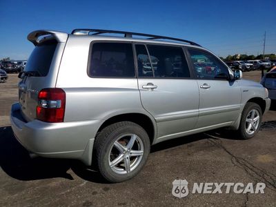Trzecie zdjęcie samochodu z tyłu: 2006 TOYOTA HIGHLANDER LIMITED VIN:JTEEP21A860160328 - miniatura