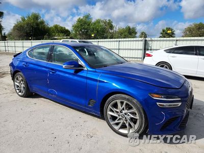 Czwarte zdjęcie samochodu z boku: 2022 GENESIS G70 2.0T VIN:KMTG34TA2NU092926 - miniatura