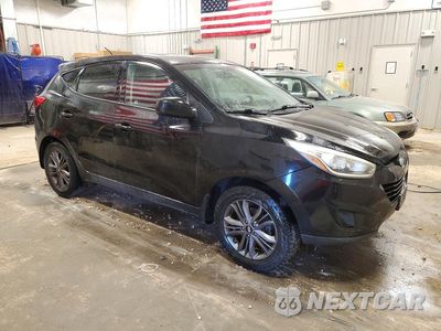 Czwarte zdjęcie samochodu z boku: 2015 HYUNDAI TUCSON GLS VIN:KM8JT3AF4FU044614 - miniatura