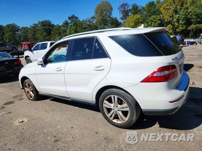 Drugie zdjęcie samochodu z przodu: 2014 MERCEDES-BENZ ML 350 4MATIC VIN:4JGDA5HB5EA423283 - miniatura