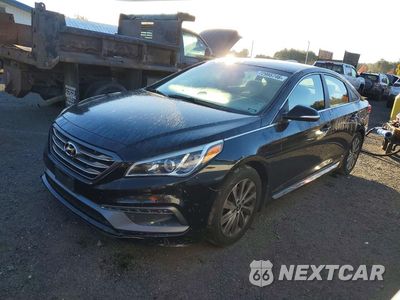 2017 HYUNDAI SONATA SPORT 5NPE34AF4HH555345 - główne zdjęcie licytacji z USA - miniatura