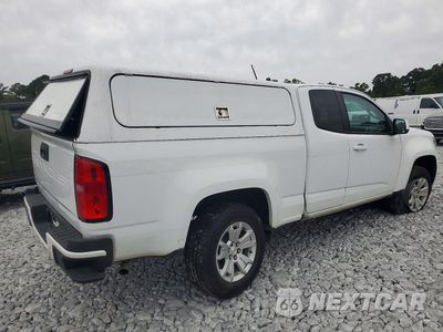 Trzecie zdjęcie samochodu z tyłu: 2022 CHEVROLET COLORADO LT VIN:1GCHSCEA6N1236024 - miniatura