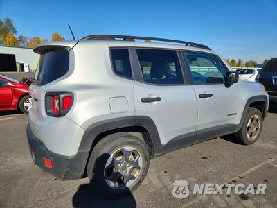 Trzecie zdjęcie samochodu z tyłu: 2016 JEEP RENEGADE SPORT VIN:ZACCJBAW6GPE03123 - miniatura