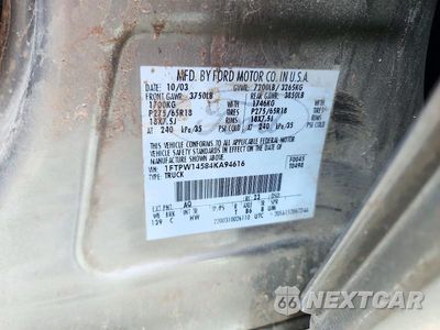 Zdjęcie 12 z 12 samochodu: 2004 FORD F150 SUPERCREW VIN:1FTPW14584KA94616 - miniatura