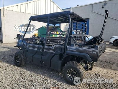 Trzecie zdjęcie samochodu z tyłu: 2020 KAWASAKI MULE PRO-FXT UTILITY VEHICLE VIN:JKBAFSJ11LB513665 - miniatura