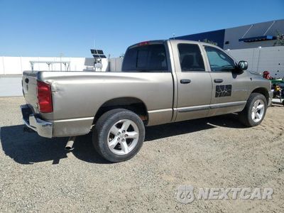 Trzecie zdjęcie samochodu z tyłu: 2007 DODGE RAM 1500 ST VIN:1D7HA18P67S152053 - miniatura