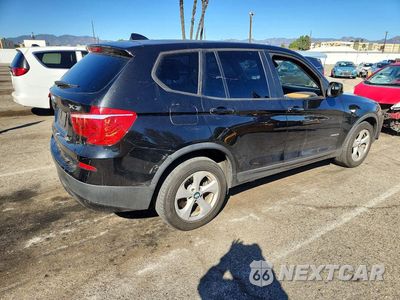 Trzecie zdjęcie samochodu z tyłu: 2011 BMW X3 XDRIVE28I VIN:5UXWX5C54BL711128 - miniatura