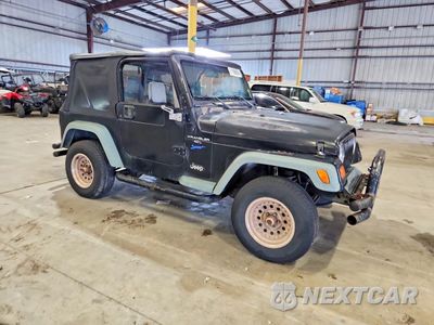 Czwarte zdjęcie samochodu z boku: 1998 JEEP WRANGLER / TJ SPORT VIN:1J4FY19S4WP801392 - miniatura